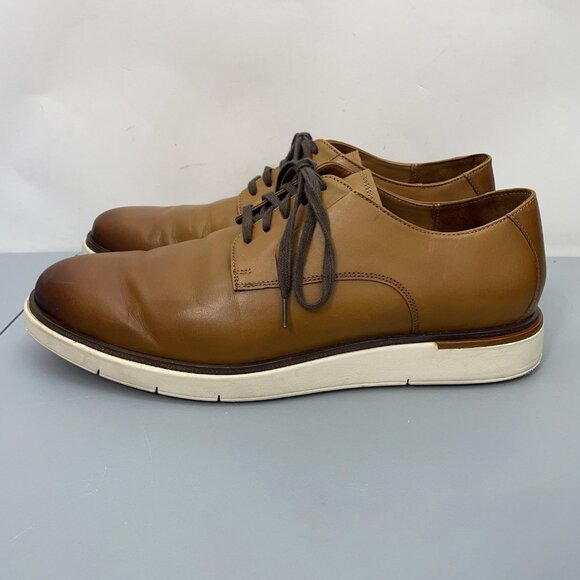 Allen Edmonds Carson Hybrid Derby Shoes Walnut Brown Mens 11 D - Picture 5 of 13